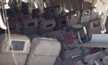 韩亚航空客机在旧金山坠毁