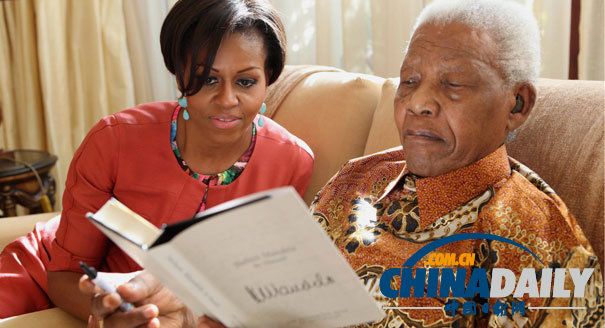 曼德拉病情好转95岁庆生 奥巴马向其致敬
