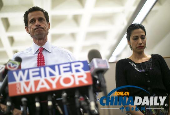 纽约市长候选人再爆性丑闻 承认犯错但继续竞选