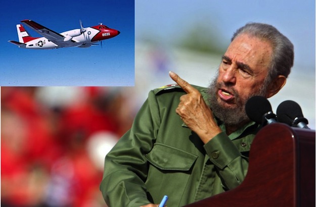 美国斥巨资用“宣传飞机”向古巴发射电视信号