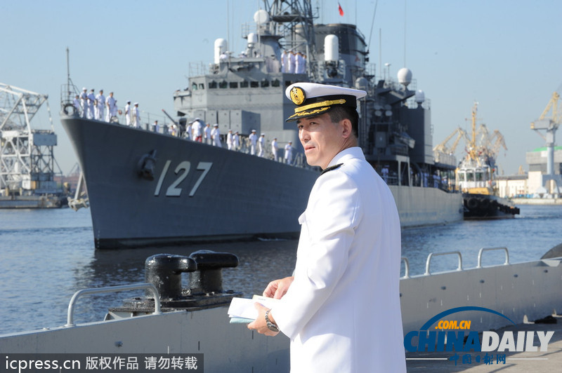 日本军舰造访俄罗斯 将参观俄最高海军学府（高清组图）