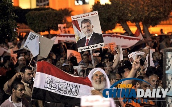埃及政府称要采取“一切必要措施”清除穆兄会示威者