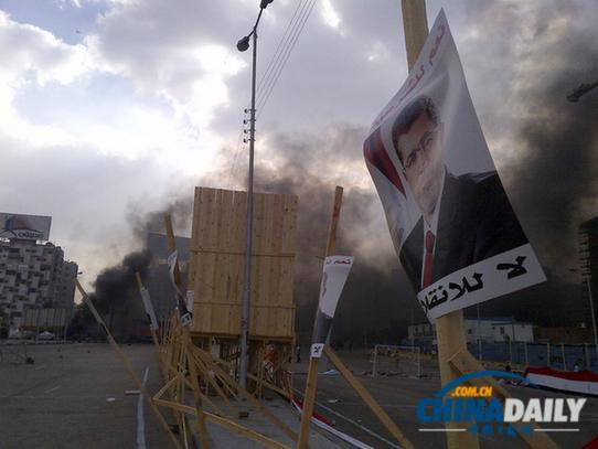 埃及驱逐示威者 穆兄会称800多人死亡