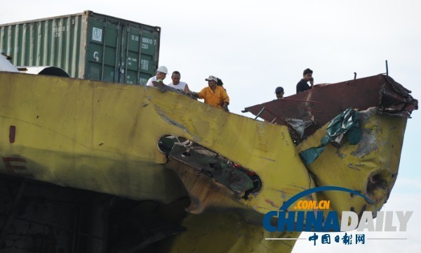 菲律宾撞船事故遇难人数升至52人 仍有68人失踪