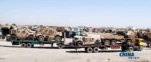美军拟出售阿富汗战场废弃物资 价值500亿美元