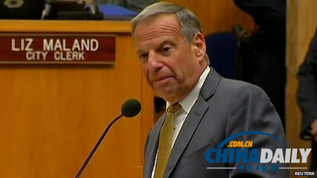 美圣迭戈市长提出辞职 但否认性骚扰指控