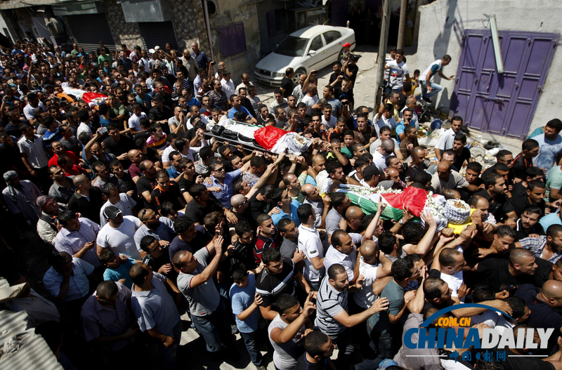 以色列部队开枪打死3名巴勒斯坦人 巴以和谈取消