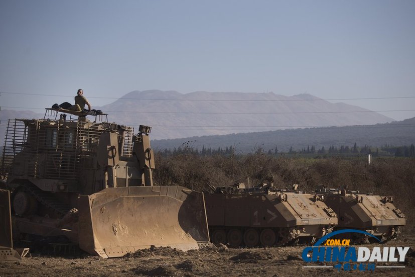 以色列在戈兰高地举行军演 称一旦遭叙攻击将强力反击