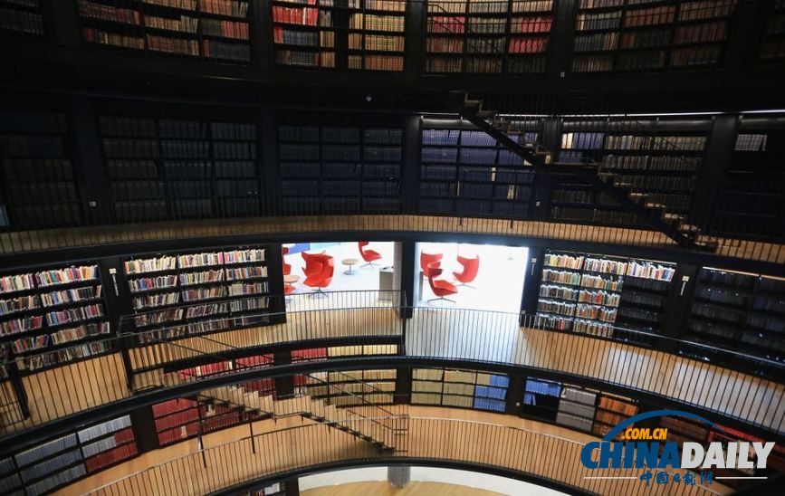英国伯明翰建成欧洲最大图书馆 9月初正式开放（组图）