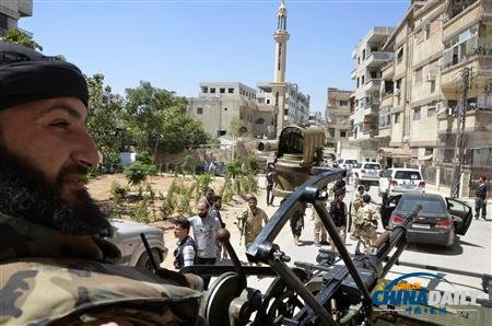 叙利亚反对派称军方大部分已从指挥总部大楼撤出