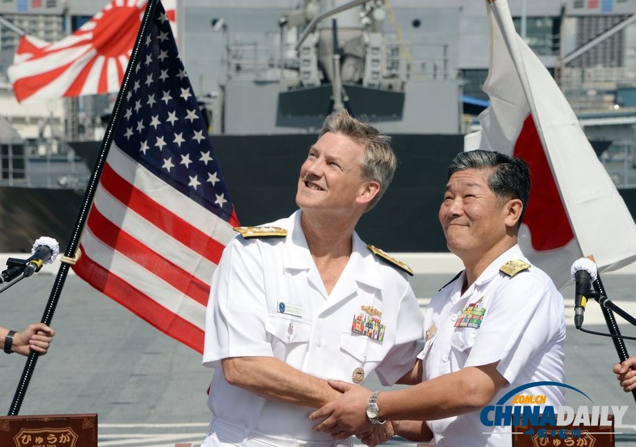 美国第七舰队的指挥舰“蓝岭号”抵日本进行友好访问（高清组图）