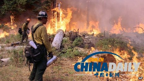 猎人非法生火引发美国国家公园火灾