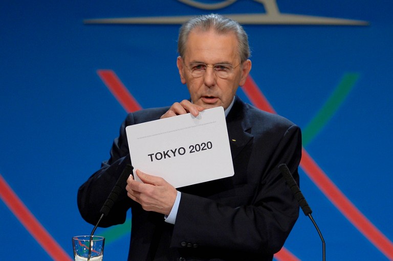东京获得2020年夏季奥运会举办权 民众喜极而泣
