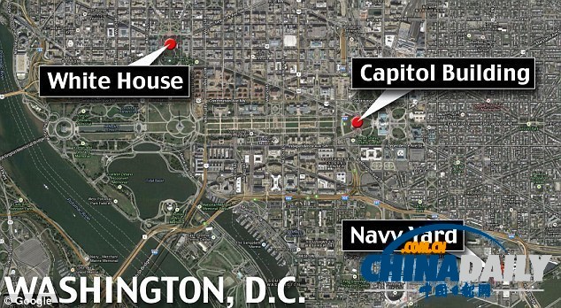 美国华盛顿海军工厂发生枪击案 10多人死伤两嫌犯在逃