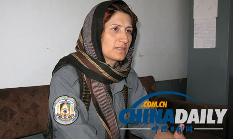 阿富汗高级女警官遭枪击