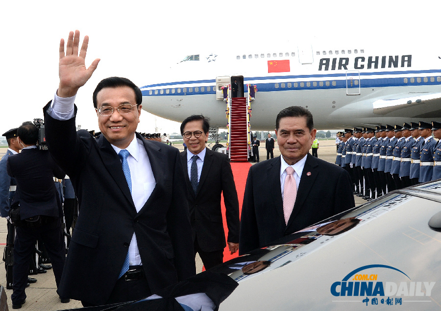 李克强总理11日访问泰国活动图片集锦