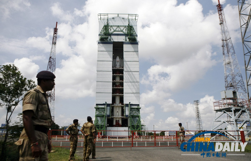印度即将发射火星轨道同步卫星 已准备就绪