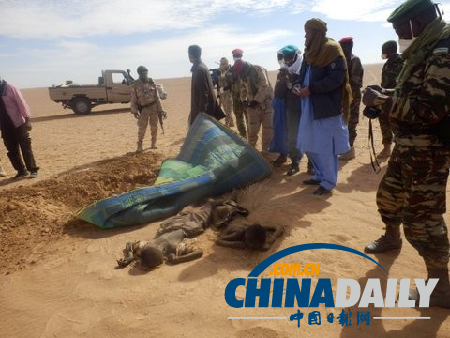 尼日尔移民车沙漠抛锚 致87人脱水而死（图）