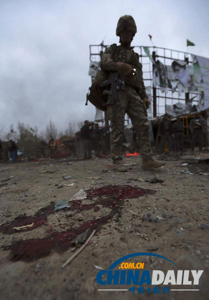 图：美国与阿富汗会谈处发生爆炸已致10死20余伤