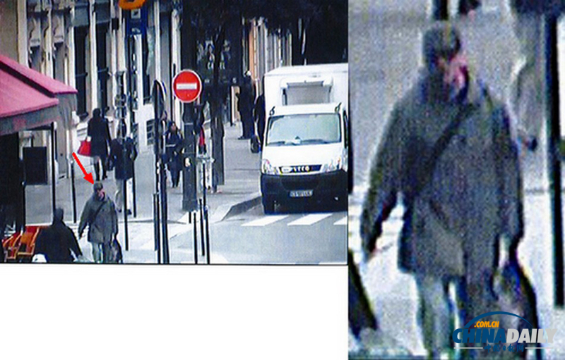 法国警方公布报社枪击案嫌犯照片 曾扫射编辑部大厅