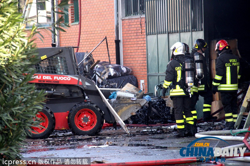 意大利普拉托华人服装厂发生火灾 致多人伤亡