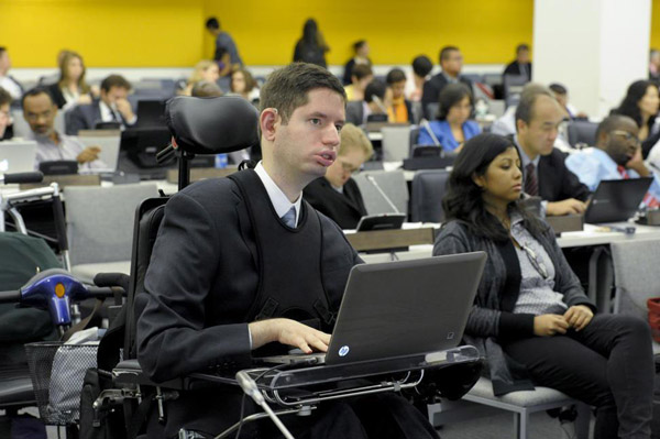 联合国纽约总部启用残障人士“无障碍中心”