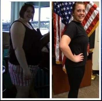 美国女子为圆参军梦 苦练15个月减肥近百斤(图)