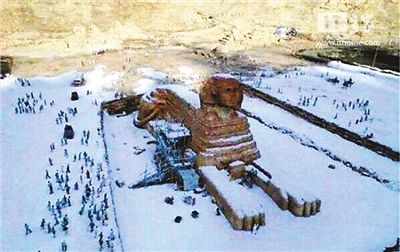 埃及“雪景照”经查不实 开罗普降大雪系误传