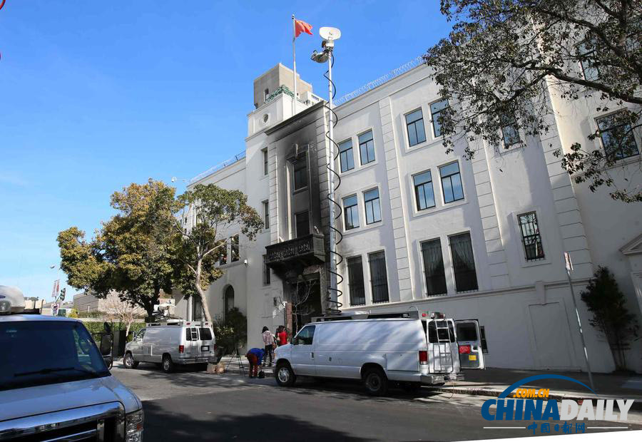 中国驻旧金山总领事馆纵火犯为中国籍男性 持有美绿卡