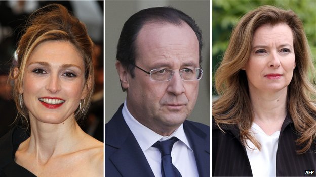 法国“第一女友”出院 记者搜寻奥朗德绯闻新证