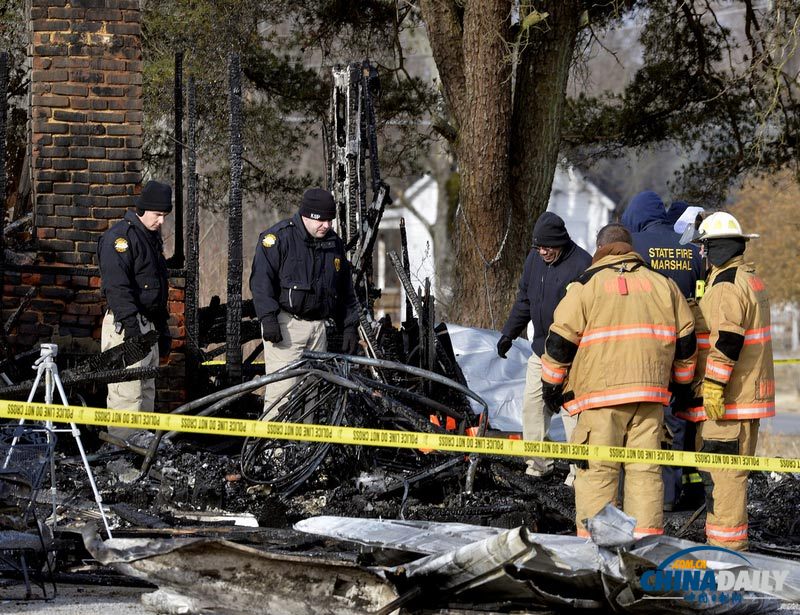 美国一房屋着火 致9死2伤重大惨情