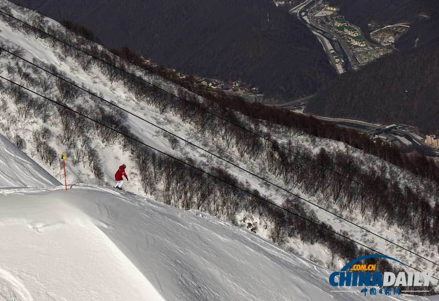 冬奥会高山滑雪比赛场地：勇敢者的乐园