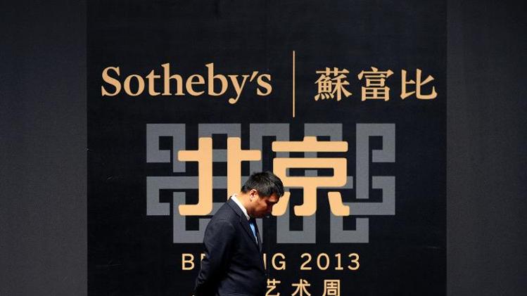2013全球艺术品拍卖创纪录 中国买家遥遥领先助推市场