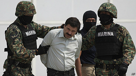 全世界最大毒枭墨西哥头号通缉犯在该国境内落网