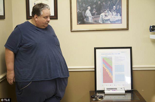 妻遭谋杀 美国男子患暴食症体重暴涨到318公斤