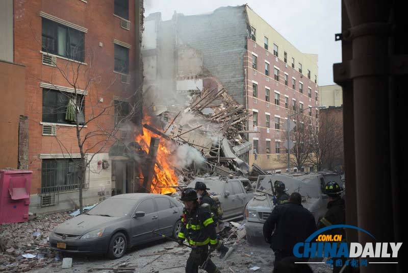 纽约曼哈顿建筑物爆炸 已致3死2人身份确定