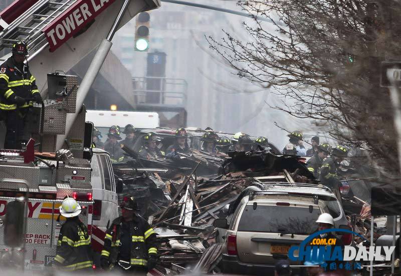 纽约曼哈顿建筑物爆炸 已致3死2人身份确定