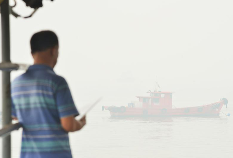 马来西亚烟霾持续严重