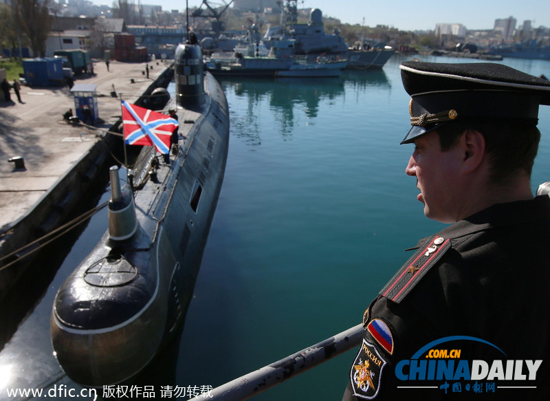 俄罗斯军队接管乌克兰海军唯一潜艇
