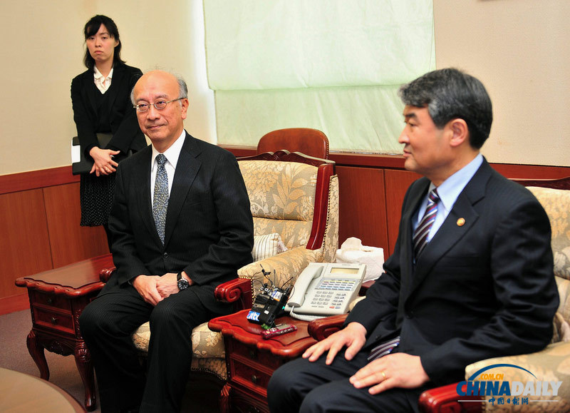 韩国召见日本大使 就教科书审定结果提出抗议