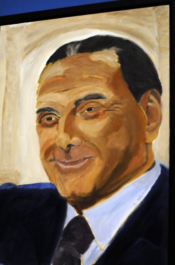 小布什开个人画展 展出多国领导人肖像画