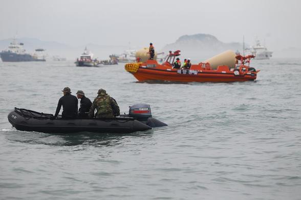 韩国一士兵在参与“岁月”号客轮救援时死亡