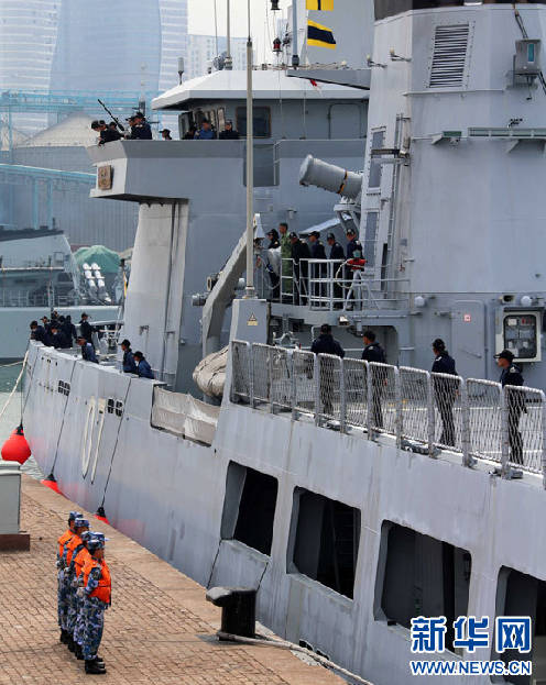 高清：“海上合作—2014”参演外军舰艇战力一览