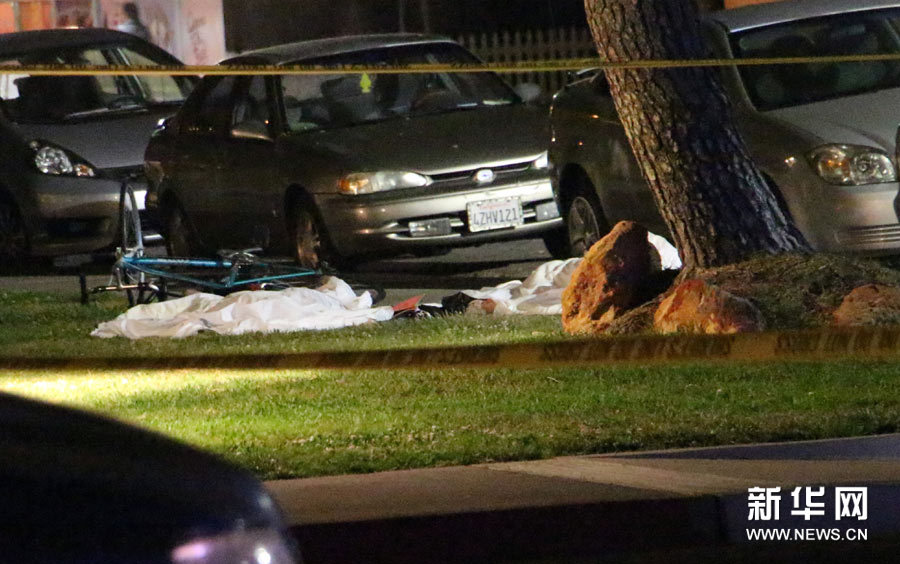 美国南加州枪击事件致7死7伤