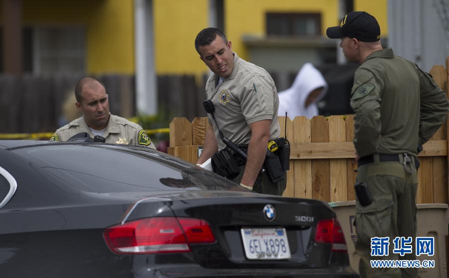 美国南加州圣巴巴拉县发生枪击事件7死7伤