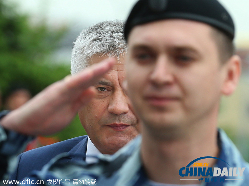 乌克兰前防暴警察宣誓效力于俄内务部