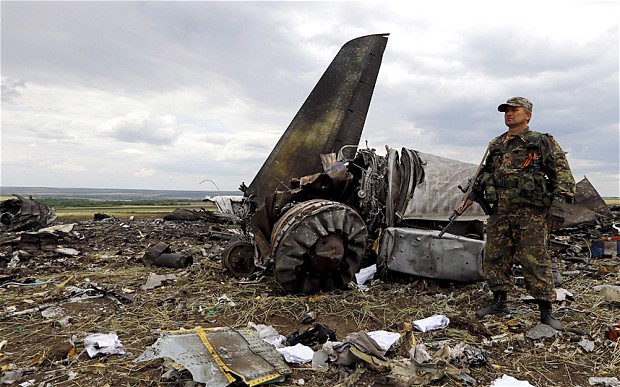 乌克兰伊尔-76被击落 49人死亡