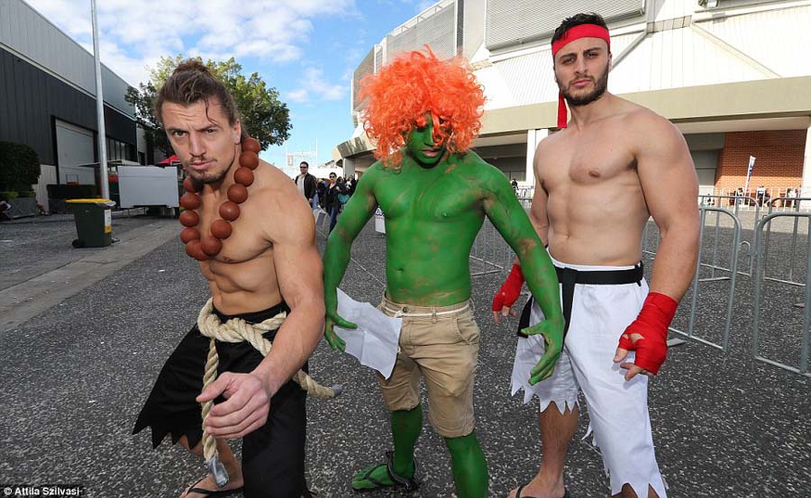 数万奇装异服爱好者涌向澳大利亚流行文化博览会
