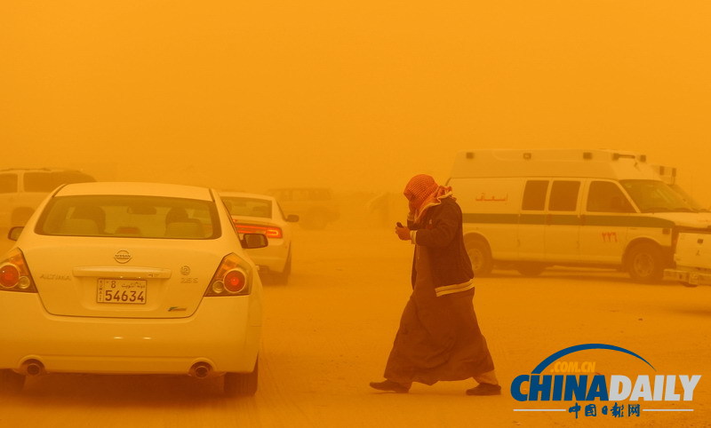 世界防治荒漠化和干旱日：看各国遭沙尘暴袭击震撼场面