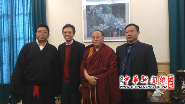 中国藏文化交流团与新西兰华人侨胞座谈今日西藏
